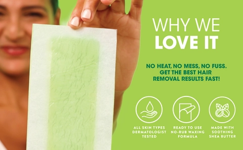 Nad's Body Wax Strips Banner - Why we love it!