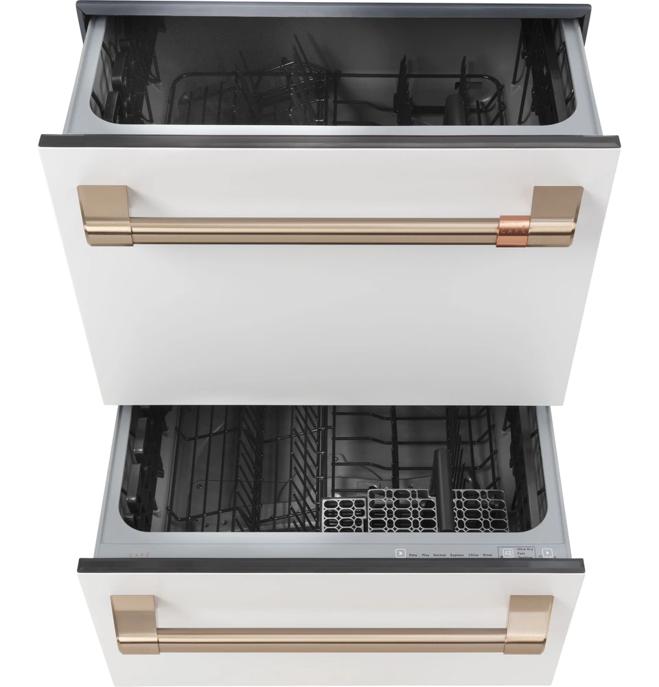 GE Cafe 24 Inch Double Drawer Dishwasher - Thumbnail 2