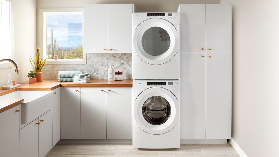 amana stackable washer and dryer