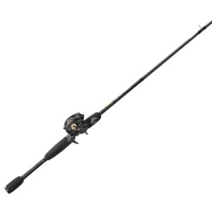 Lew's Classic Black Speed Spool Baitcast Reel and Fishing Rod