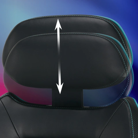 Height Adjustable Padded Headrest