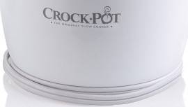 Crock-Pot Stainless Steel Lunch Crock Food Warmer, Black-White, 20 Oun –  ShopBobbys
