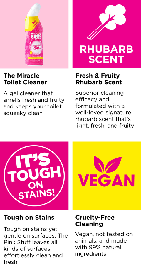 Toilet Cleaner Gel - The Pink Stuff