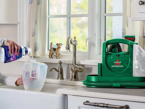 BISSELL Little Green Portable Spot and Stain Cleaner, 1400M 