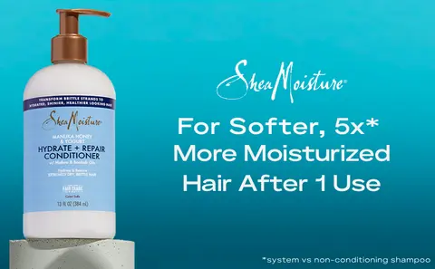 For softer, 5x more moisturized hair after 1 use