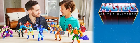 Masters Of The Universe Origins - Action Figure Clawful Collezione Cartoon 14 Cm, Con Imbracatura E Corno Del Male, Giocattolo Per Bambini 6+ Anni