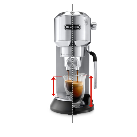 MACCHINA CAFFÈ ESPRESSO DE'LONGHI Dedica EC685.M, 1350 W, Metal