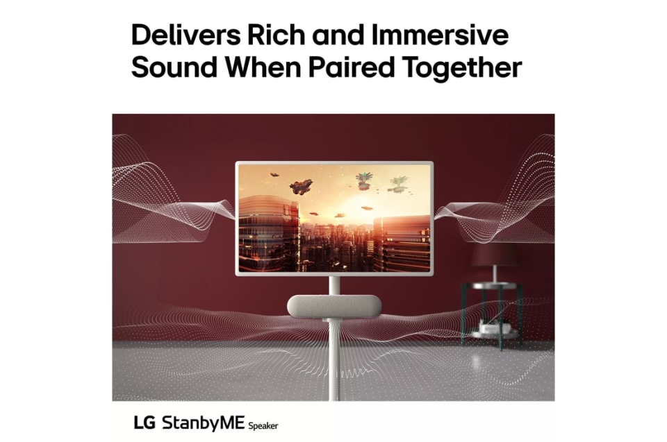 LG 27 in StanbyME LED Full HD Touch Screen Smart TV - 27ART10AKPL 