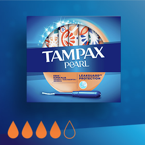 Tampax Pearl: Super Plus Tampons