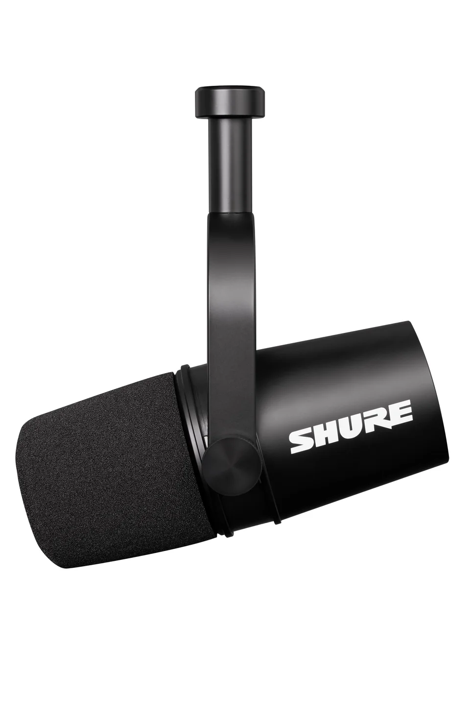 Shure MV7X XLR Dynamic Microphone - Black; Cardioid Polar Pattern
