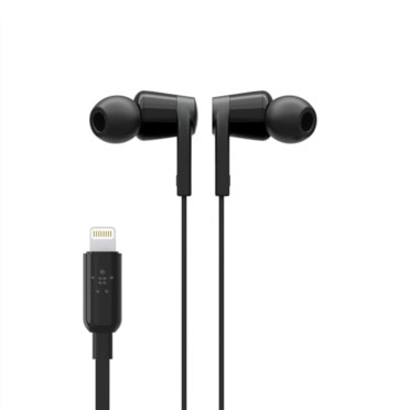 wired - Lightning - noise isolating - black - for Apple 10.5-inch iPad Pro