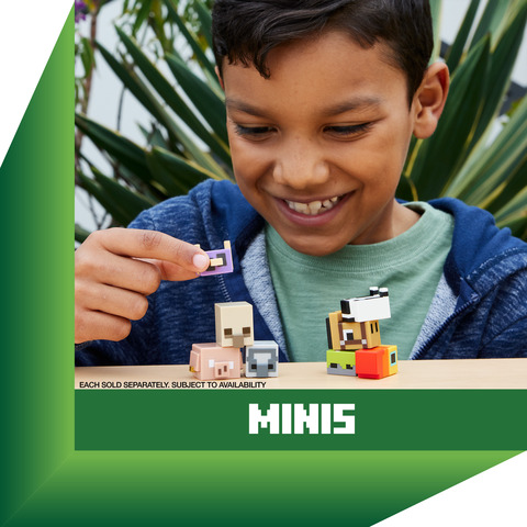 Minecraft Mob Head Minis Panda Playhouse Mini Figures