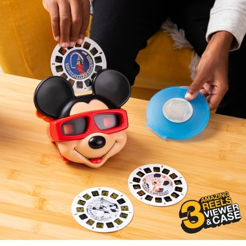 Mickey Mouse View Master Deluxe Edition: 3 Reels with Case 