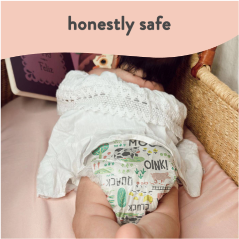 The Honest Company Clean Conscious Disposable Diapers Giraffes - Size  Newborn - 32ct : Target