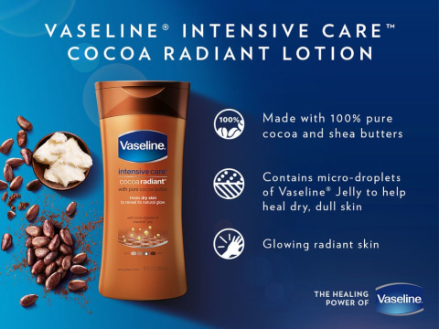 Nobody told me how good this Vaseline Cocoa Radiant Body Oil is