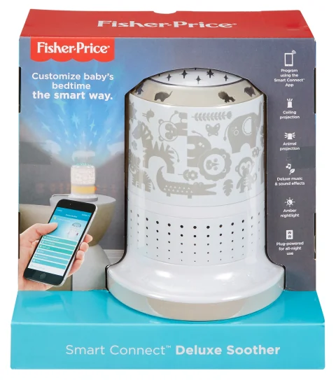 Fisher-Price Smart Connect Soother, Newborn Calming Musical