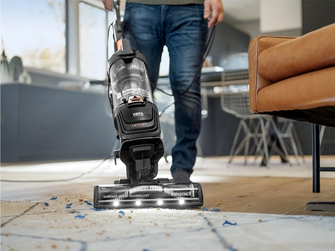 BISSELL SurfaceSense Allergen Pet Lift Off Upright Vacuum Black