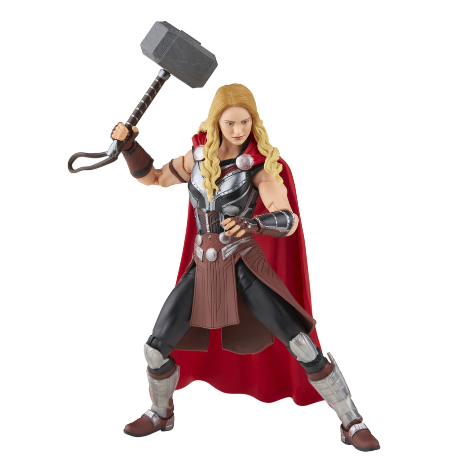 thumbnail video image 2 of Marvel Legends Series Thor: Love and Thunder Mighty Thor Action Figure, 2 of 10