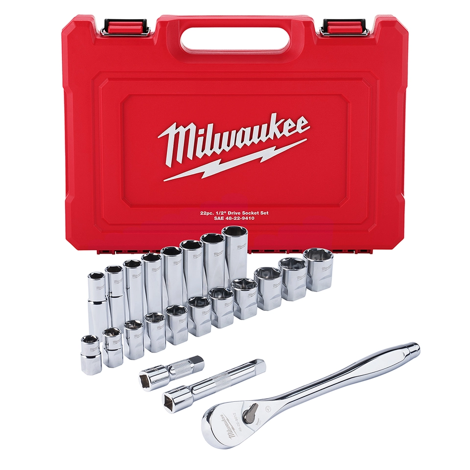 Milwaukee Tool - 22 Pc. 1/2