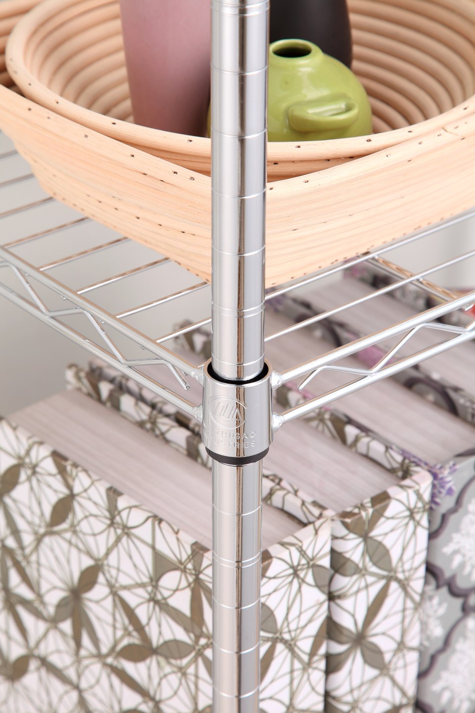 lowes storage racks on Style Selections 14 In D X 35 7 In W X 53 In H 4 Tier Steel Utility In The Freestanding Shelving Units Department At Lowes Com