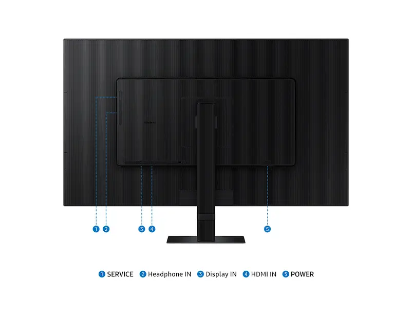 Samsung ViewFinity S7 S70D 32" 4K UHD 60Hz LED Monitor - Thumbnail 2