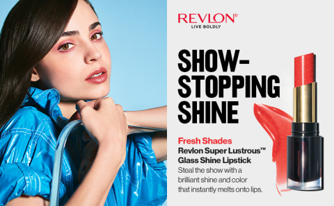 Revlon Lipstick, Super Lustrous Glass Shine Lipstick, High Shine Lipcolor  with Moisturizing Creamy Formula, Infused with Hyaluronic Acid, Aloe and