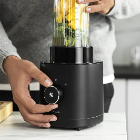 Zwilling Enfinigy 20 Oz. Single Speed Countertop Blender with