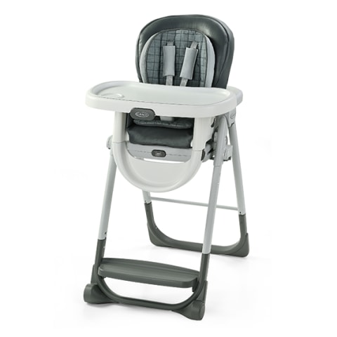 grey graco high chair