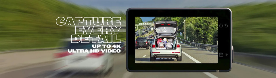 thumbnail video image 2 of Garmin Dash Cam™ X110, Compact 1080p HD Dash Cam with a 140-degree Field of View, Built In Clarity™ Polarizer, Voice Controlled, GPS, 2.4” Display, Automatic Recording, 2 of 7