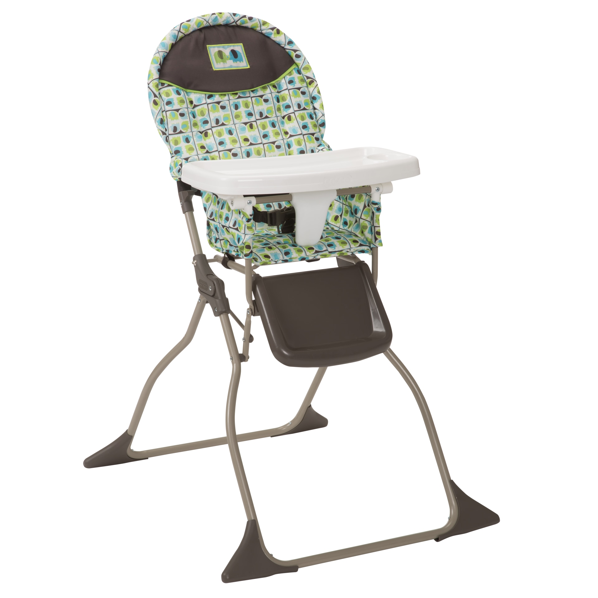 Cosco Simple Fold Elephant Squares High Chair Bed Bath Beyond