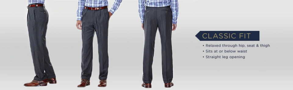 haggar eclo stria classic-fit pleated dress pants Haggar E-CLO Stria Dress Pants, Pleated Front in Brown main image 1