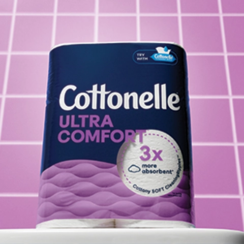 Cottonelle Ultra Comfort is our most absorbent toilet paper