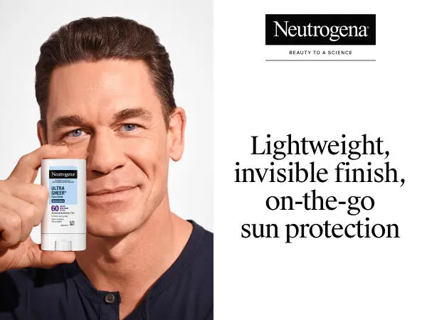Lightweight, invisible finish, on-the-go sun protection