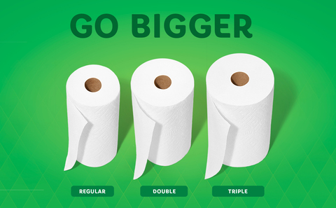 Bounty Paper Towel Select-A-Size Singles Plus, 4=6 Rolls