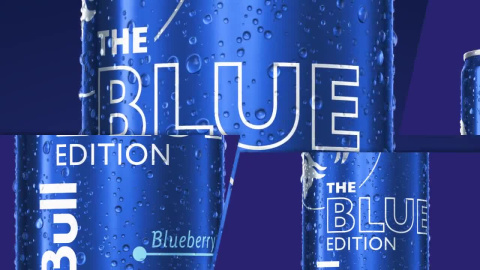 Red Bull Blue Edition Energy Drink Blueberry 80mg Caffeine - 8.4