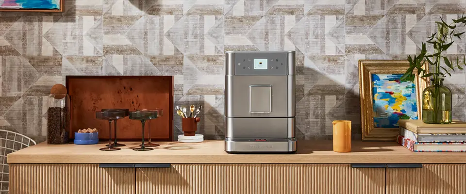 Fully Automatic Espresso Machine KF6 KitchenAid KES8556SX | Tanguay