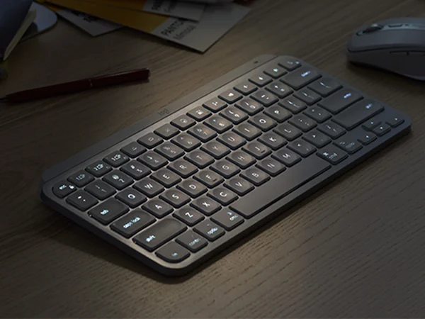 Logitech MX Keys Mini Wireless Keyboard, Black (920-010475) | Staples