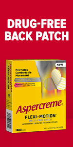 Aspercreme Flexi-Motion Drug-Free Knee Patch