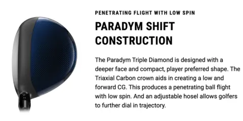 Callaway PARADYM Triple Diamond Fairway Wood | Dick's