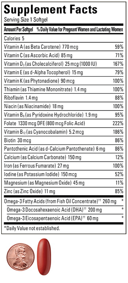 Supplement Facts  Label