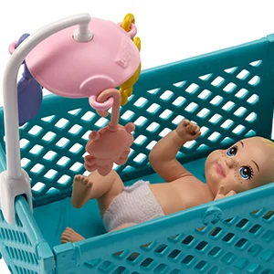Ensure sweet dreams for baby with a spinning mobile on the crib!