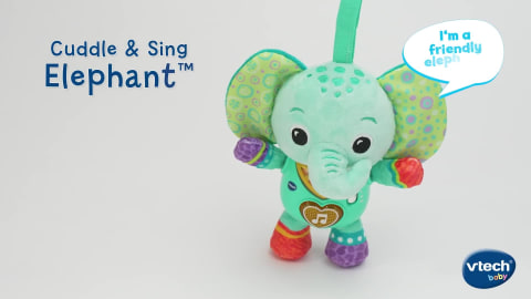 VTech Baby Cuddle & Sing Elephant - English Edition | Babies