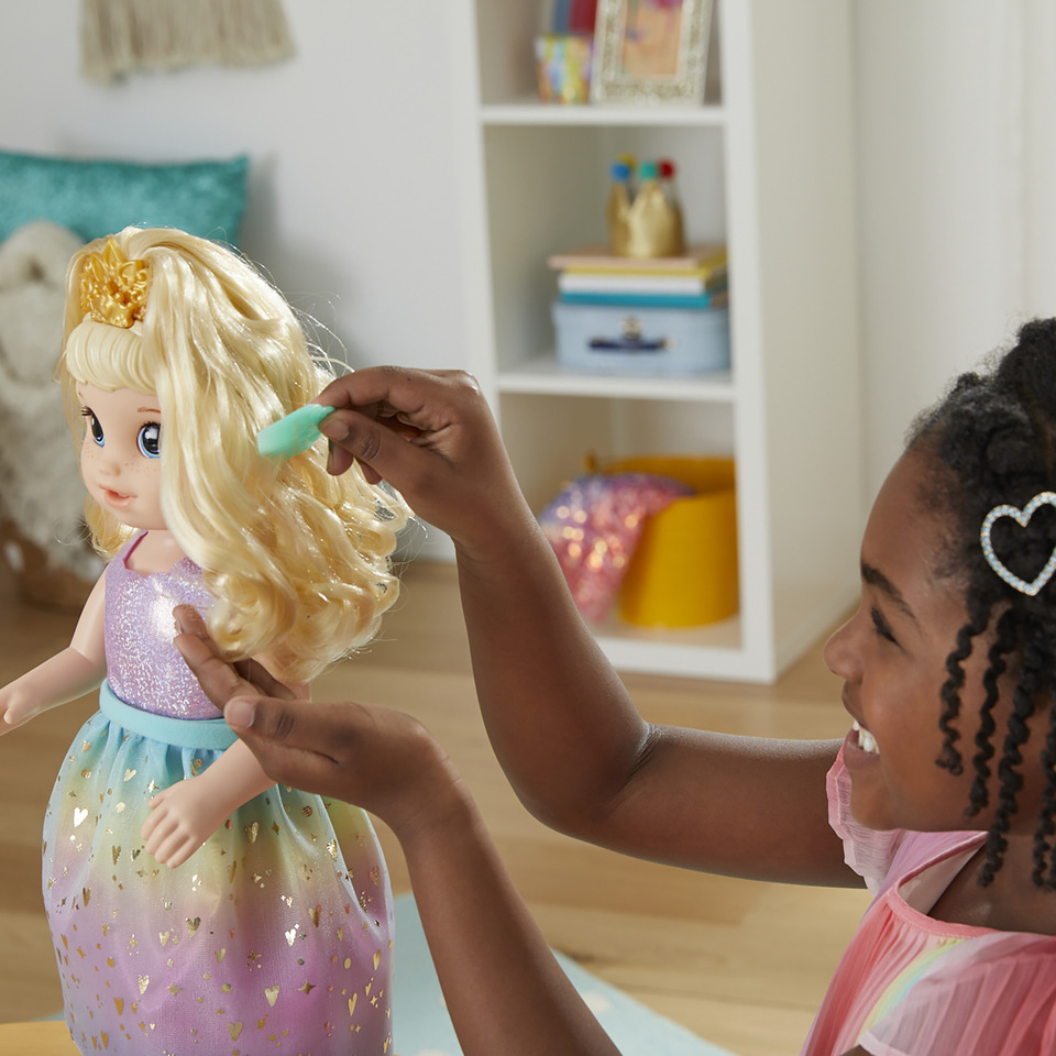 Bambola Interattiva Baby Alive Princess Ellie Cresce - Parlante Con 75+ Suoni E Accessori - Giocattolo Per Bambini 3+ Anni