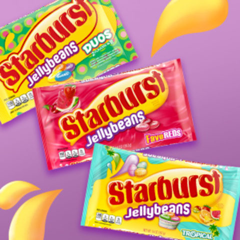 Starburst Sour Jellybeans Easter Candy Bag Hy Vee Aisles Online