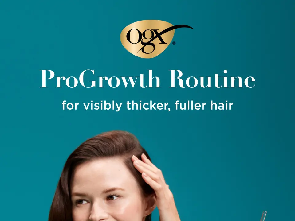 Pro-growth routine for visibly thicker, fuller hair