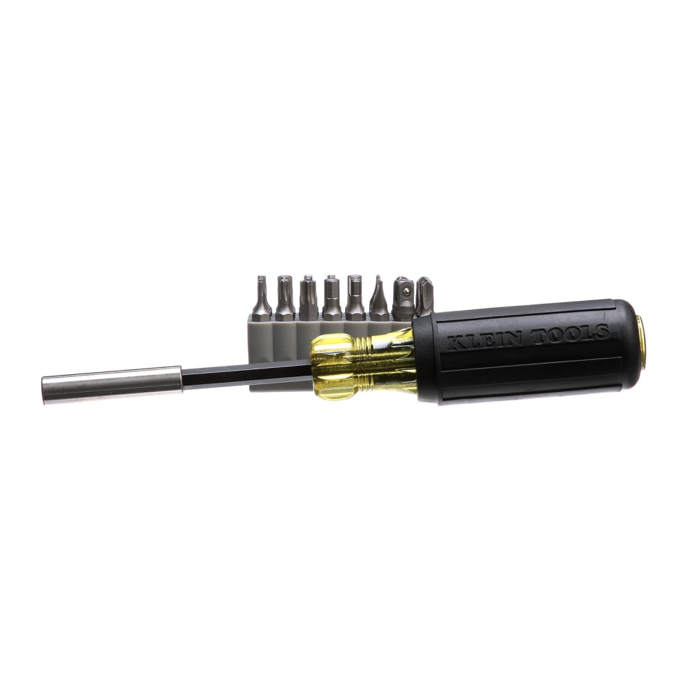 Klein Tools - Magnetic Screwdriver with 32-Piece Tamperproof Klein Tools - Magnetic Screwdriver with 32-Piece Tamperproof