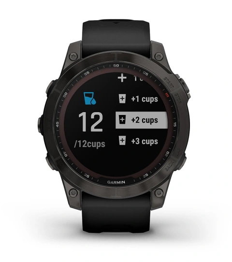 GARMIN FENIX 7X サファイアクリスタル Garmin fenix 7X Sapphire Solar 51mm GPS Wristwatch for Runners