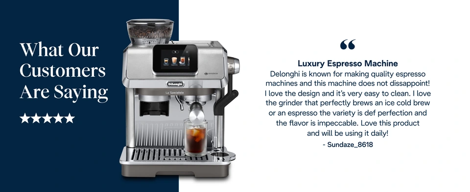 DeLonghi La Specialista Touch with Automatic Milk Frothing