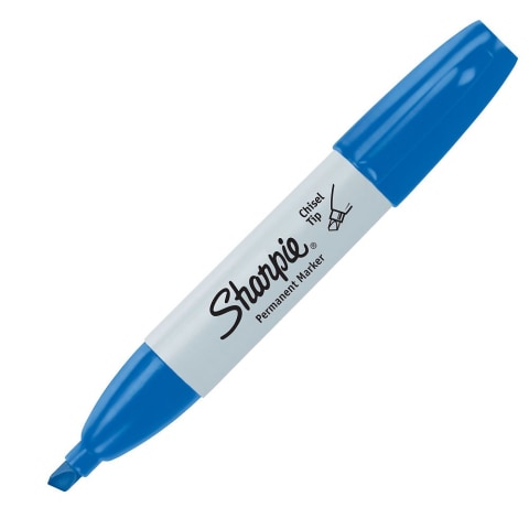 Sharpie - Permanent Marker: Black, AP Non-Toxic, Chisel Point - 94477577 -  MSC Industrial Supply