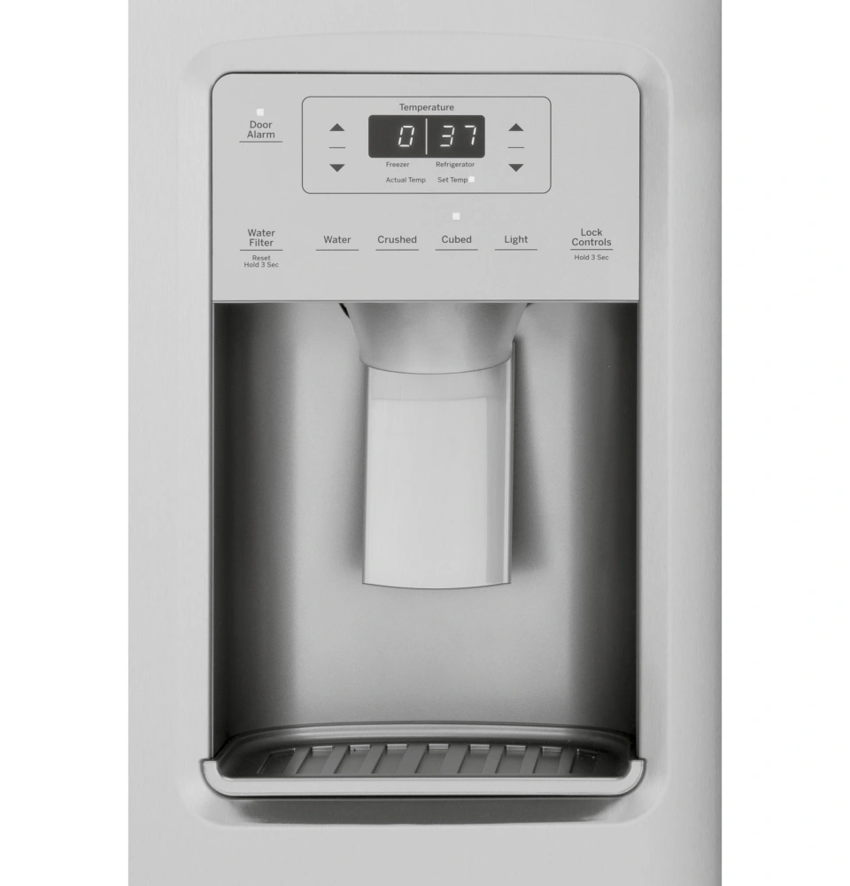 GENERAL ELECTRIC 21.8 Cu Ft Side By Side with Counterdepth c
